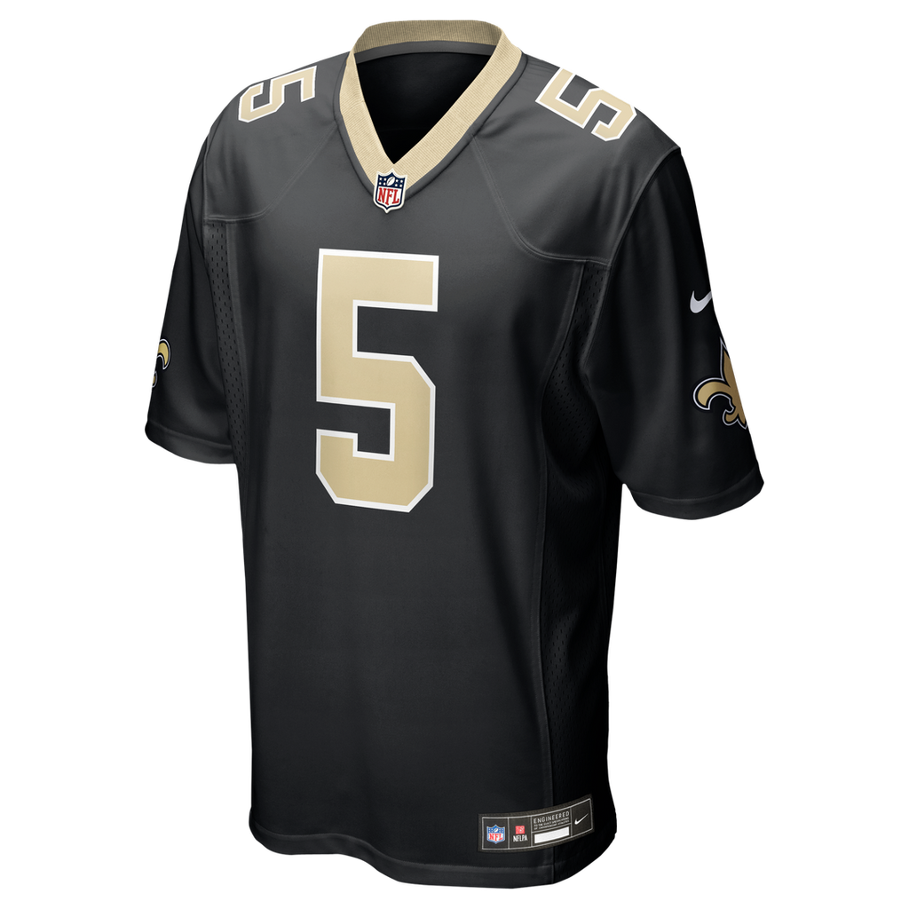 Kendre Miller New Orleans Saints Black Team Game Jersey