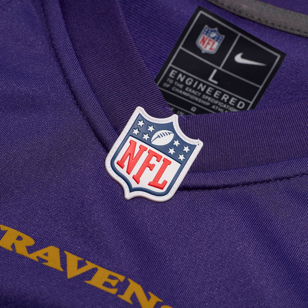 Lamar Jackson Baltimore Ravens White Game Jersey