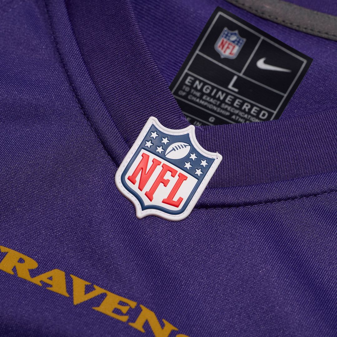 Lamar Jackson Baltimore Ravens White Game Jersey