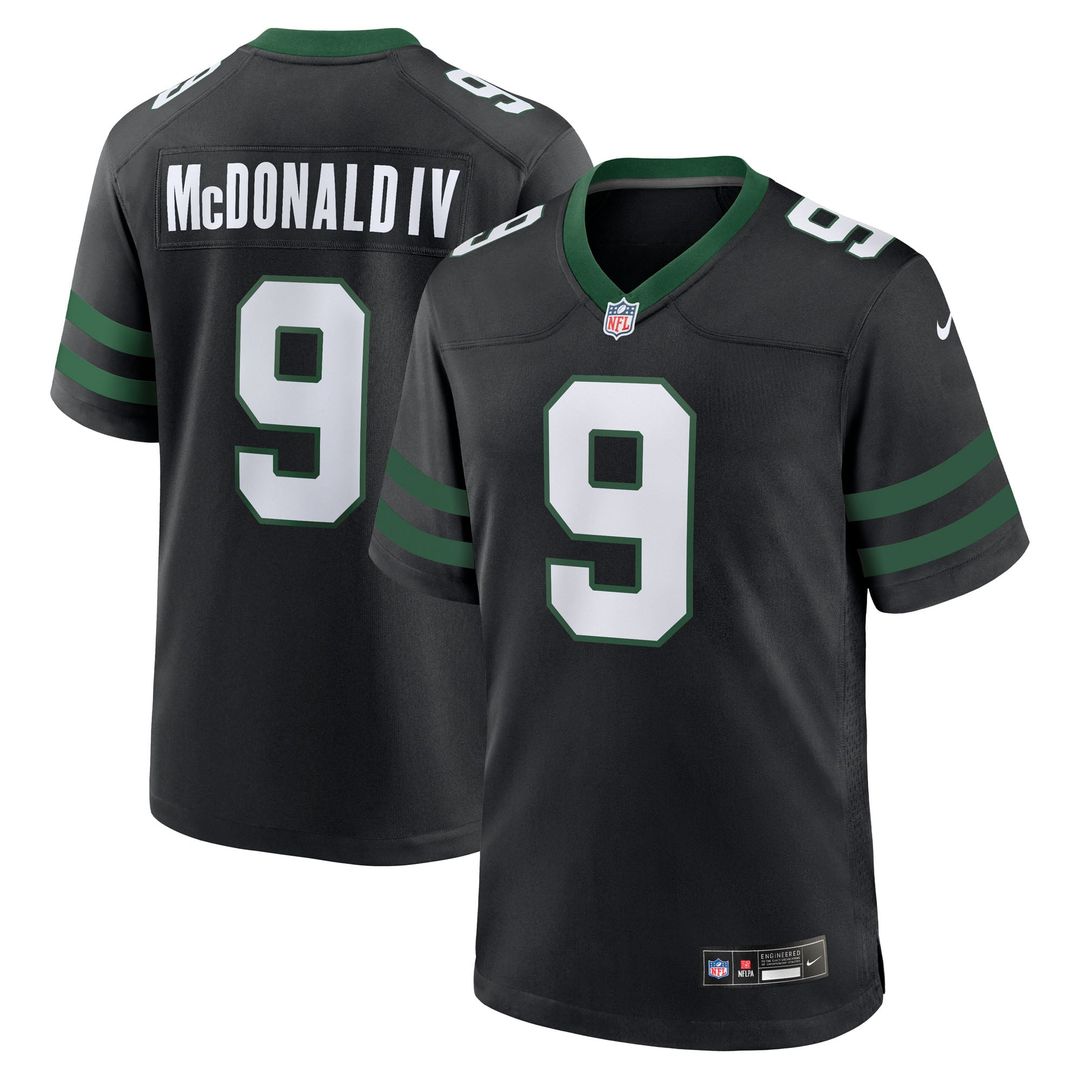 Will McDonald IV New York Jets Legacy Green Team Game Jersey