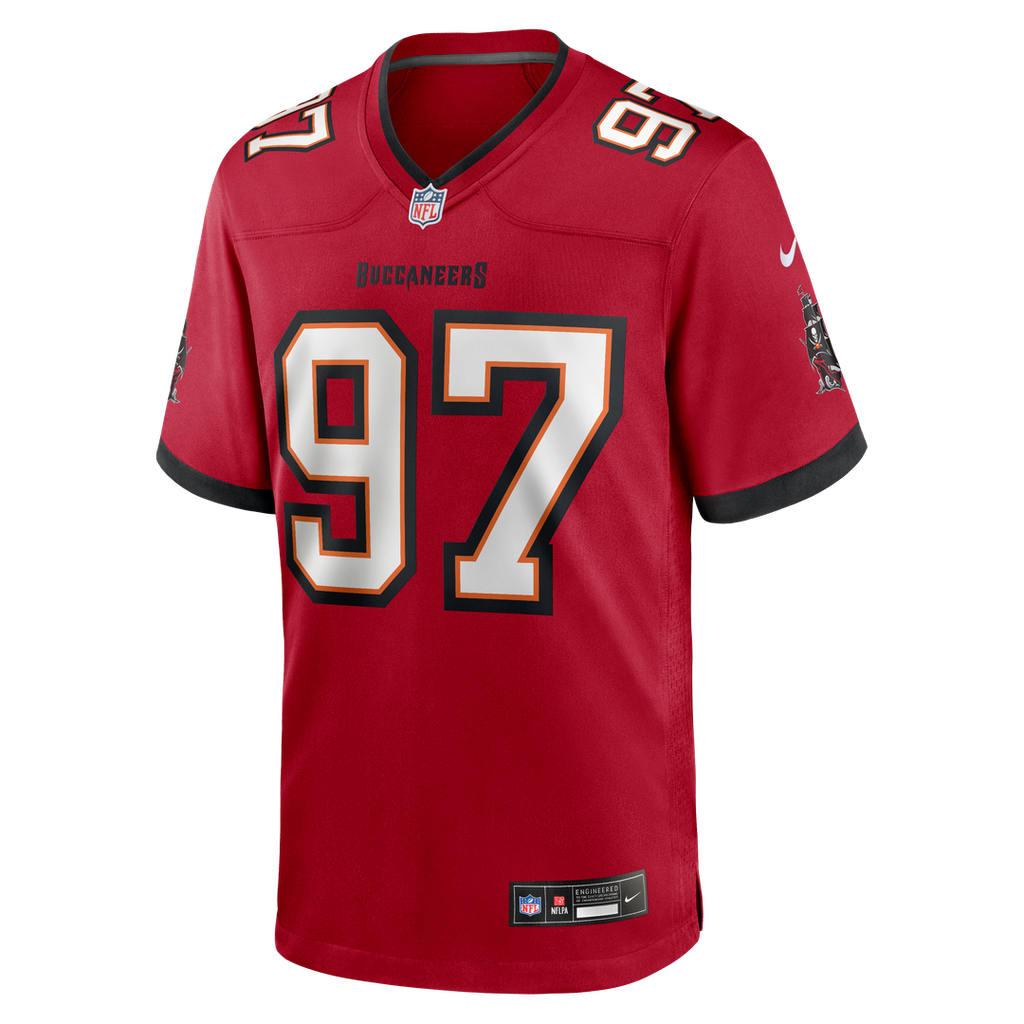 Al-Quadin Muhammad Tampa Bay Buccaneers Red Team Game Jersey