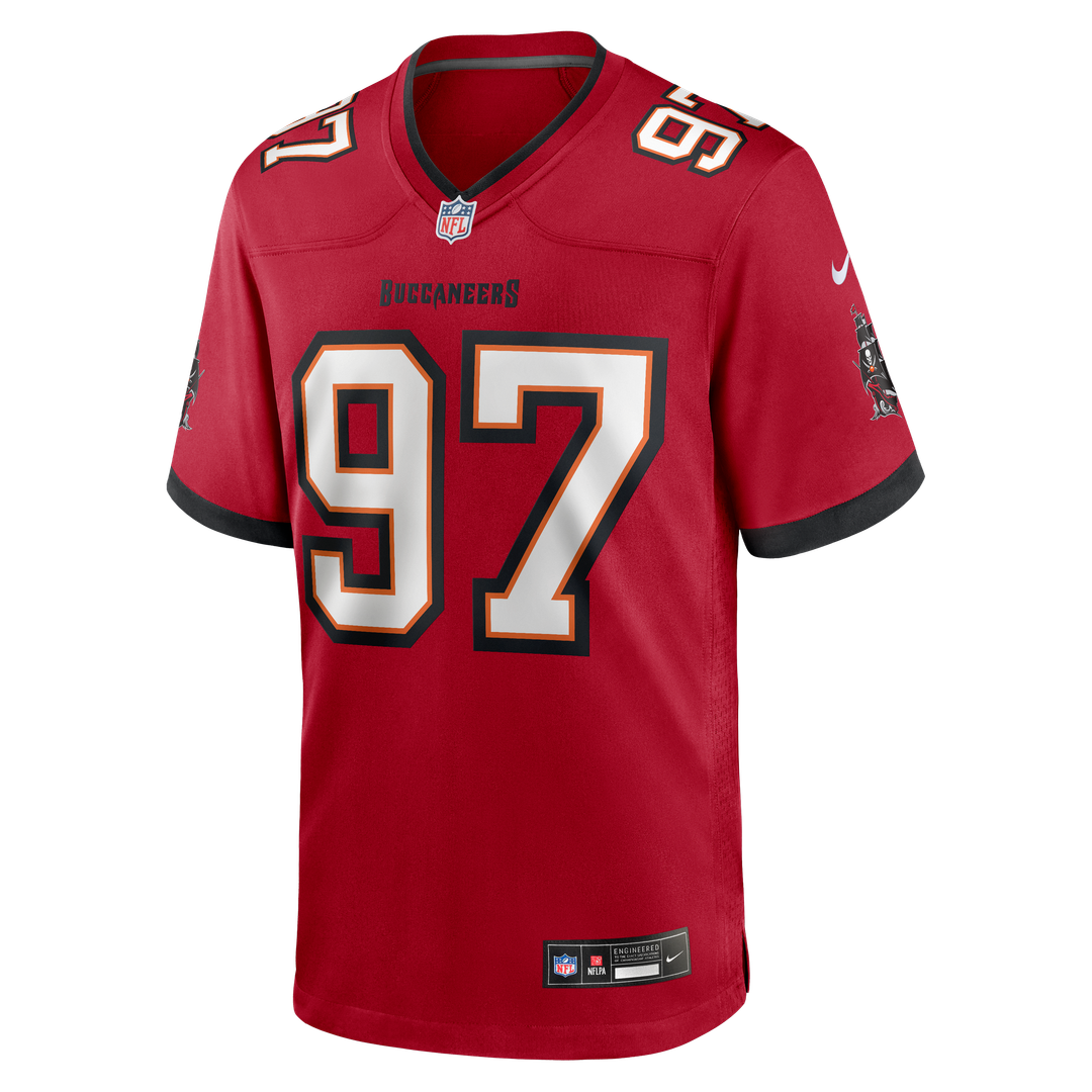 Al-Quadin Muhammad Tampa Bay Buccaneers Red Team Game Jersey