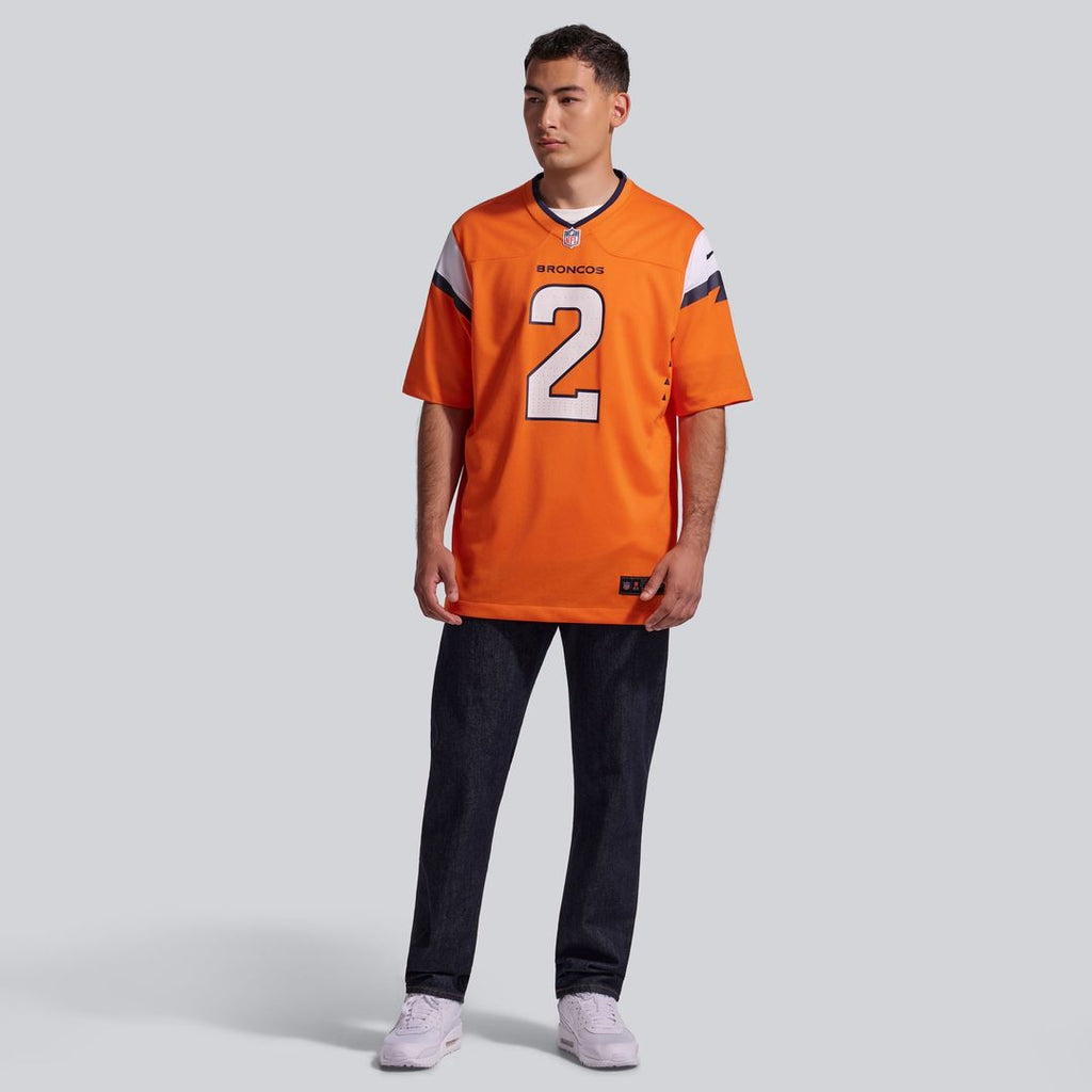 Patrick Surtain II Denver Broncos Orange Team Game Jersey