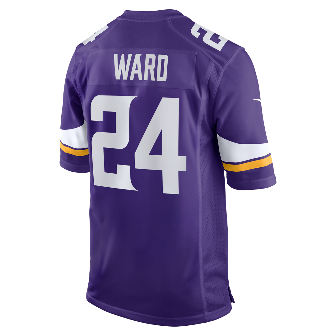 Jay Ward Minnesota Vikings Purple Team Game Jersey