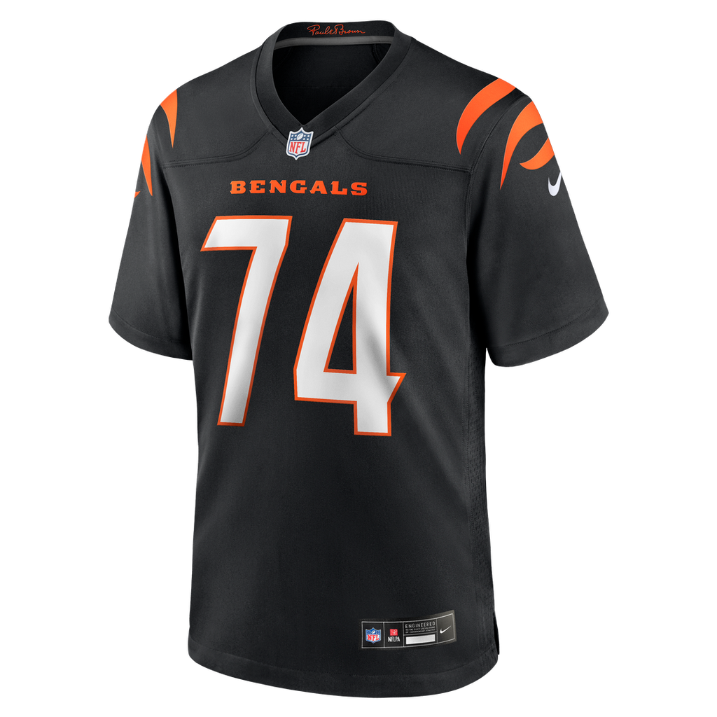 Jalen Rivers Cincinnati Bengals Black Team Game Jersey