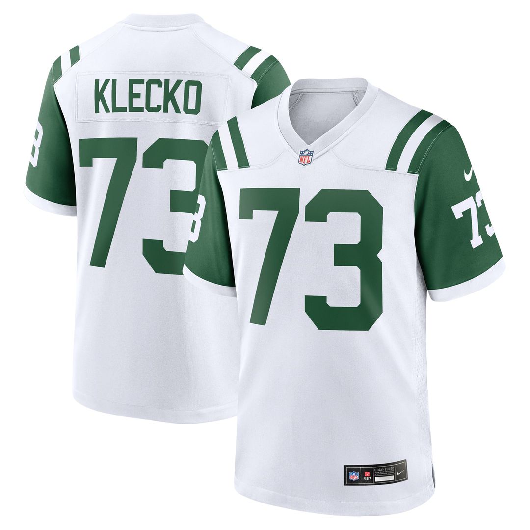 Joe Klecko New York Jets White Retired Player Alternate Game Jersey
