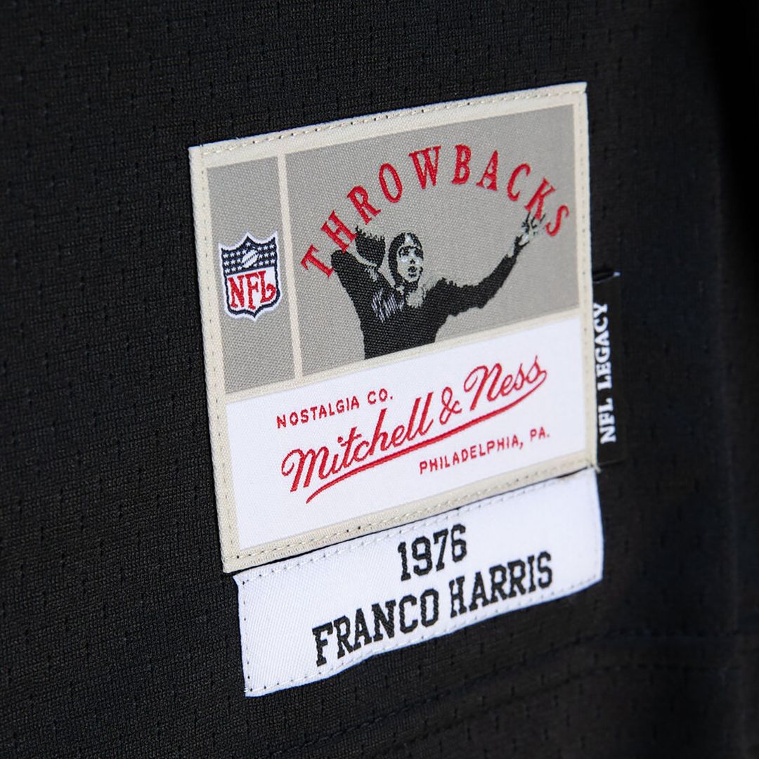 Franco Harris Pittsburgh Steelers Black Legacy Replica Jersey