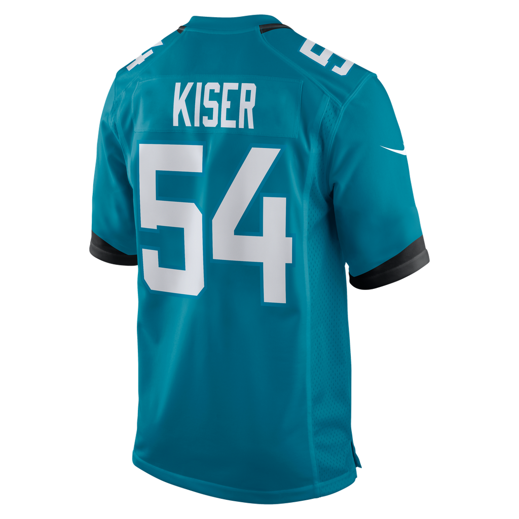 Jack Kiser Jacksonville Jaguars Teal Team Game Jersey