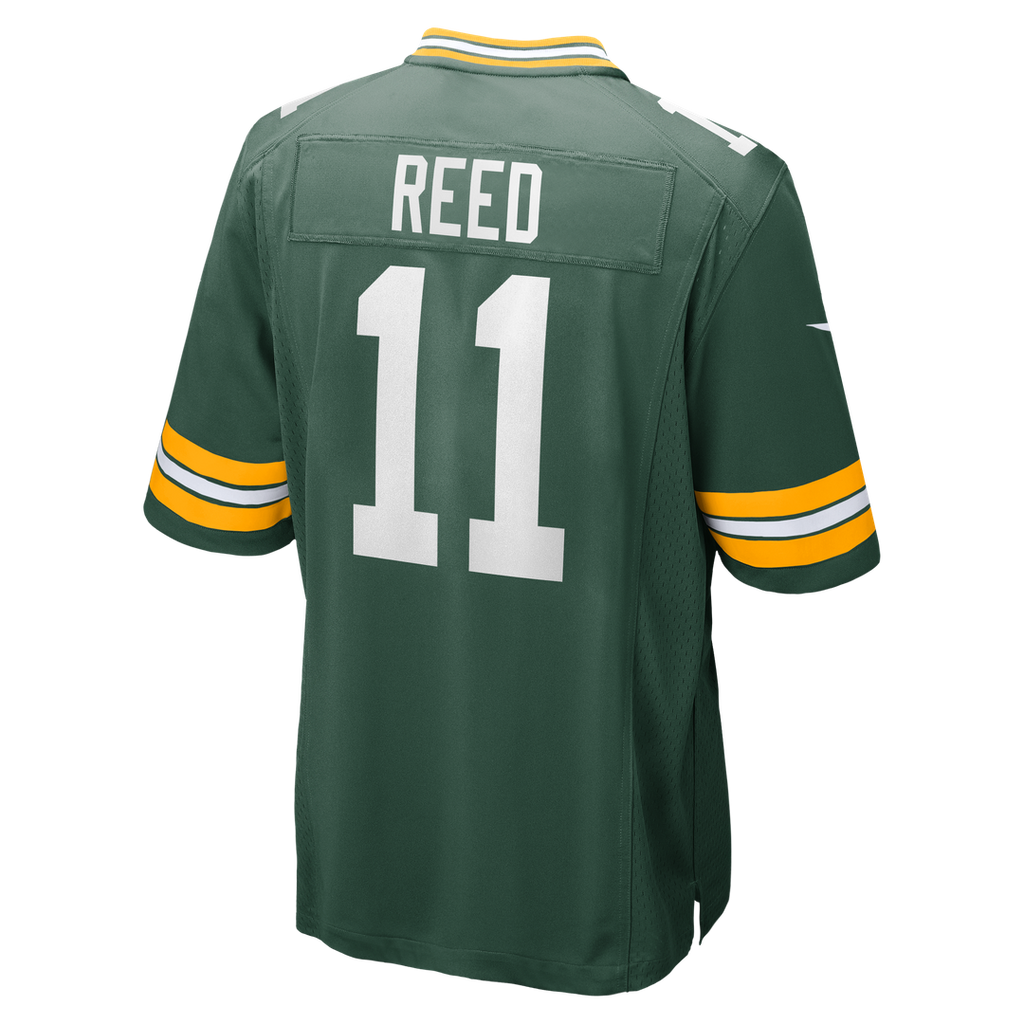 Jayden Reed Green Bay Packers Green Game Jersey