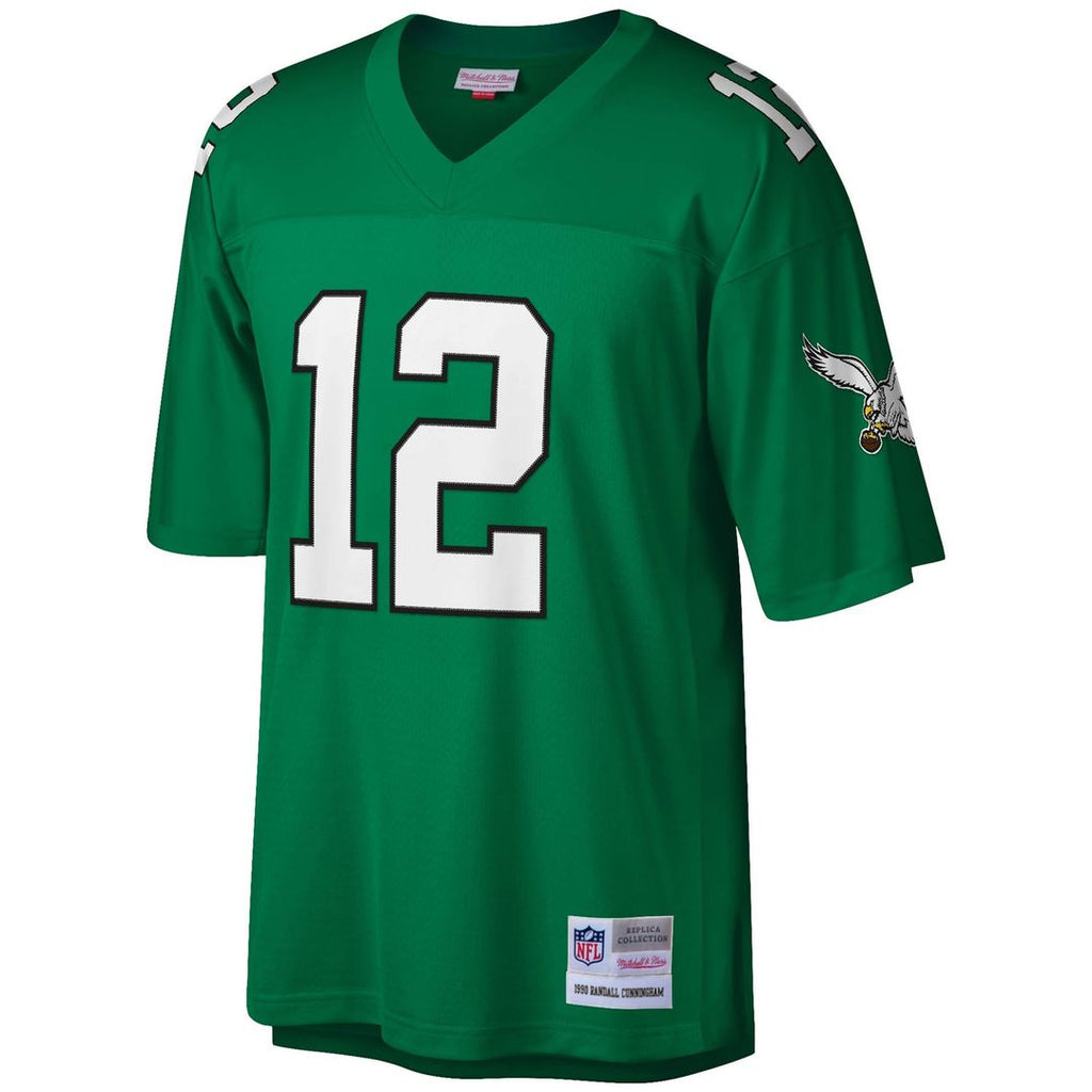 Randall Cunningham Philadelphia Eagles Kelly Green Legacy Replica Jersey