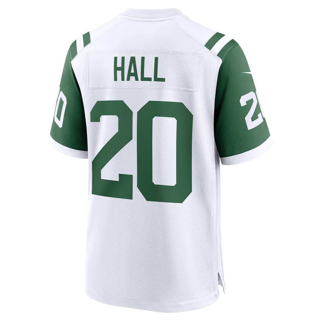 Breece Hall New York Jets White Classic Alternate Game Jersey