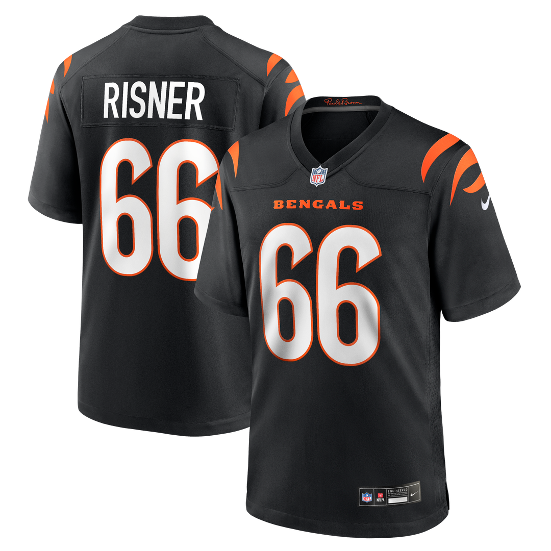 Dalton Risner Cincinnati Bengals Black Team Game Jersey