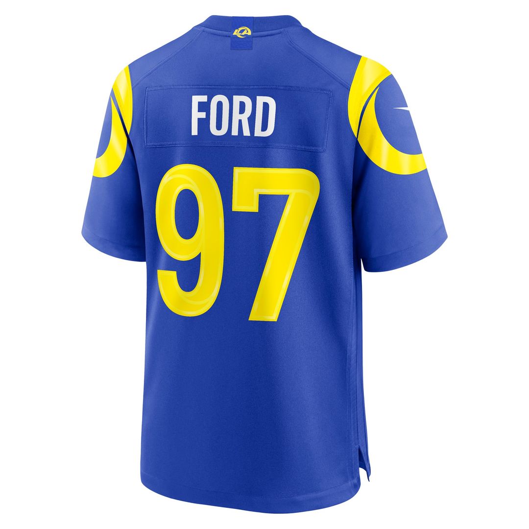 Poona Ford Los Angeles Rams Royal Game Jersey