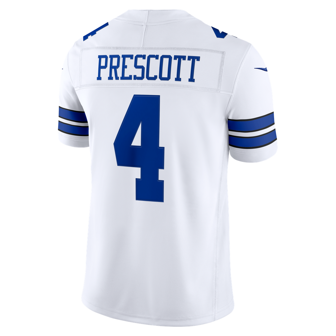 Dak Prescott Dallas Cowboys White Vapor F.U.S.E. Stitched Limited Jersey