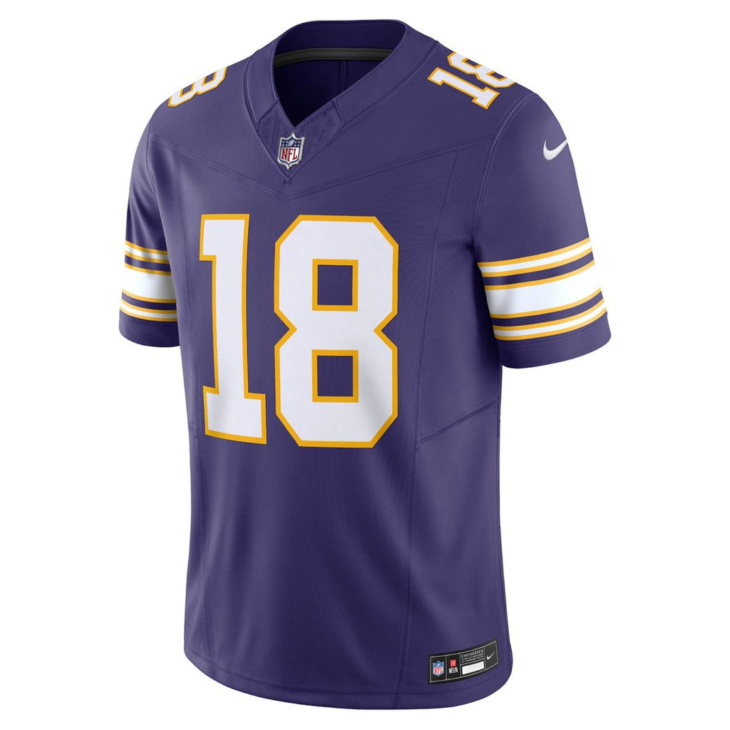 Justin Jefferson Minnesota Vikings White Vapor F.U.S.E. Limited Jersey