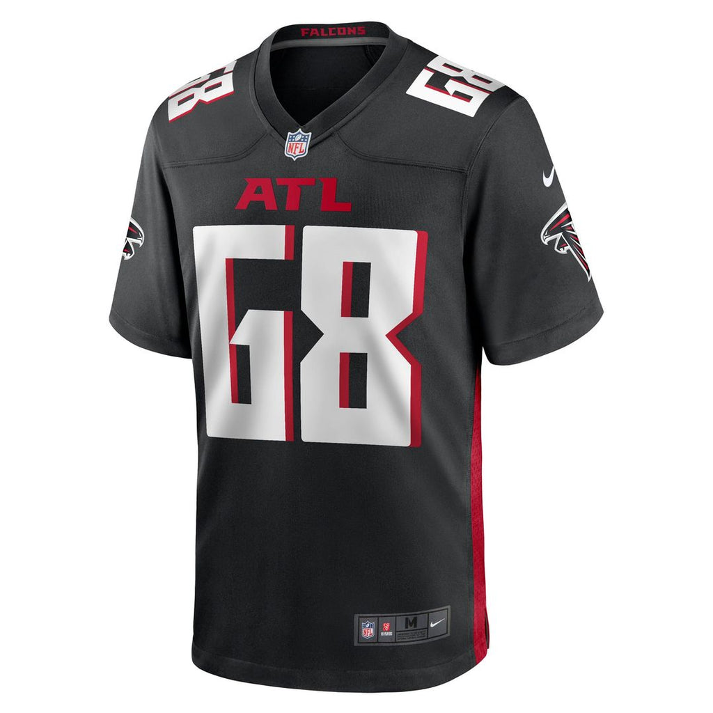 Kyle Hinton Atlanta Falcons Black Team Game Jersey