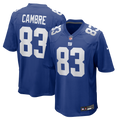Dalen Cambre New York Giants Royal Team Game Jersey