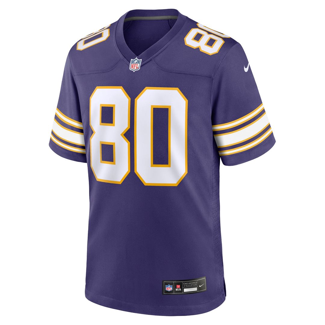 Cris Carter Minnesota Vikings Purple Retired Player Alternate Game Jersey