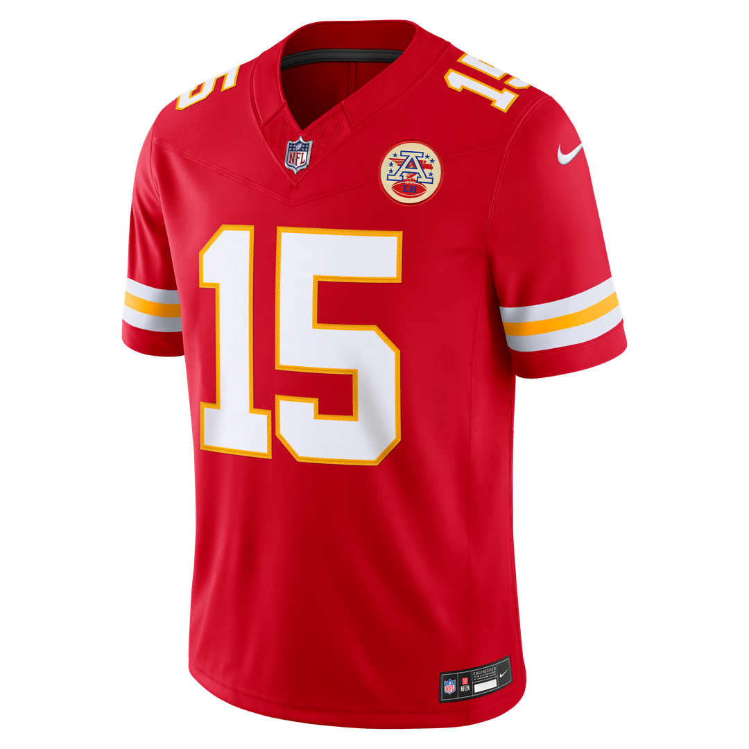 Patrick Mahomes Kansas City Chiefs White Vapor F.U.S.E. Stitched Limited Jersey