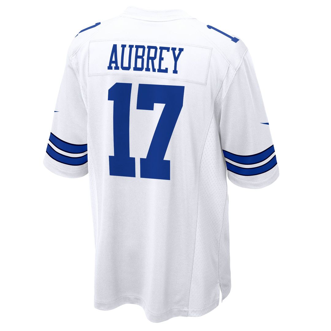 Brandon Aubrey Dallas Cowboys White Game Jersey
