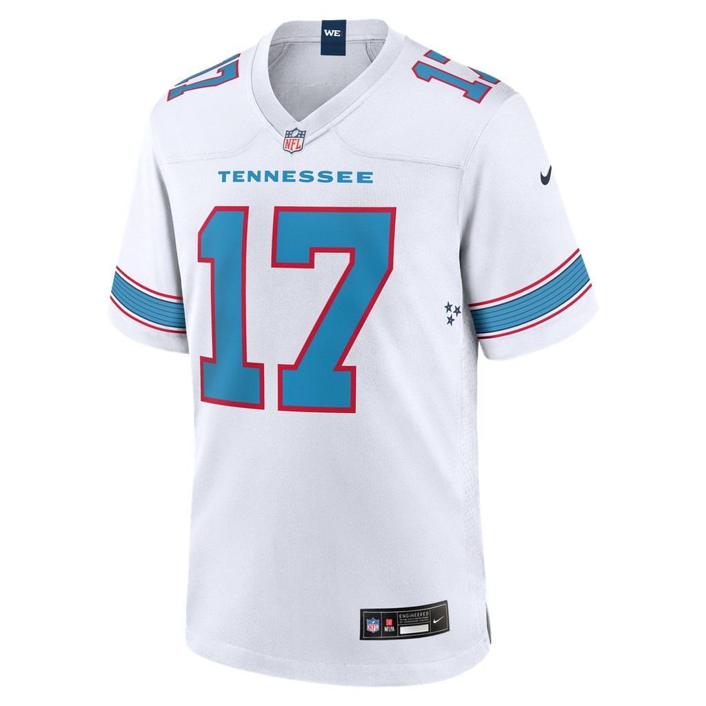 Chimere Dike Tennessee Titans Light Blue Team Game Jersey