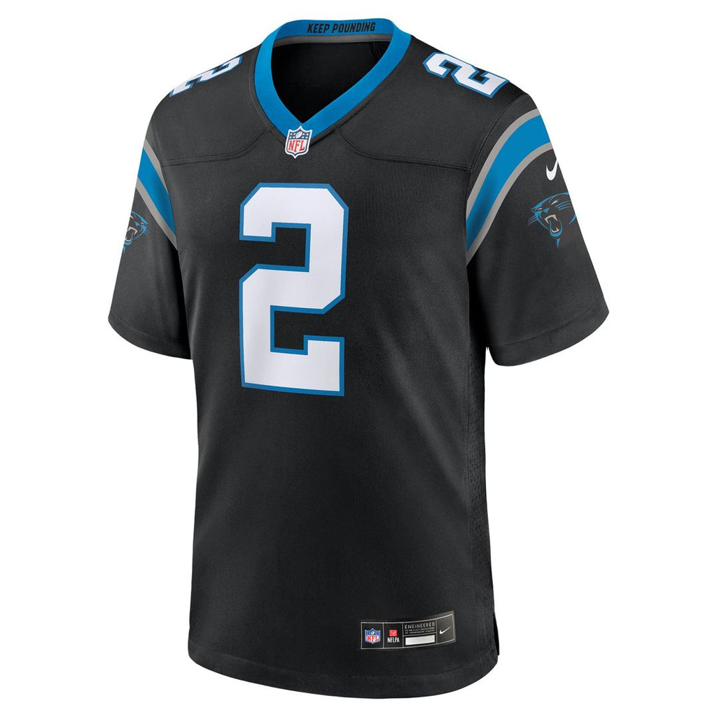 Mike Jackson Carolina Panthers Black Game Jersey