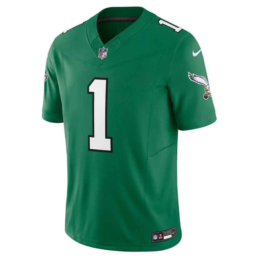 Jalen Hurts Philadelphia Eagles Kelly Green Vapor F.U.S.E. Limited Jersey