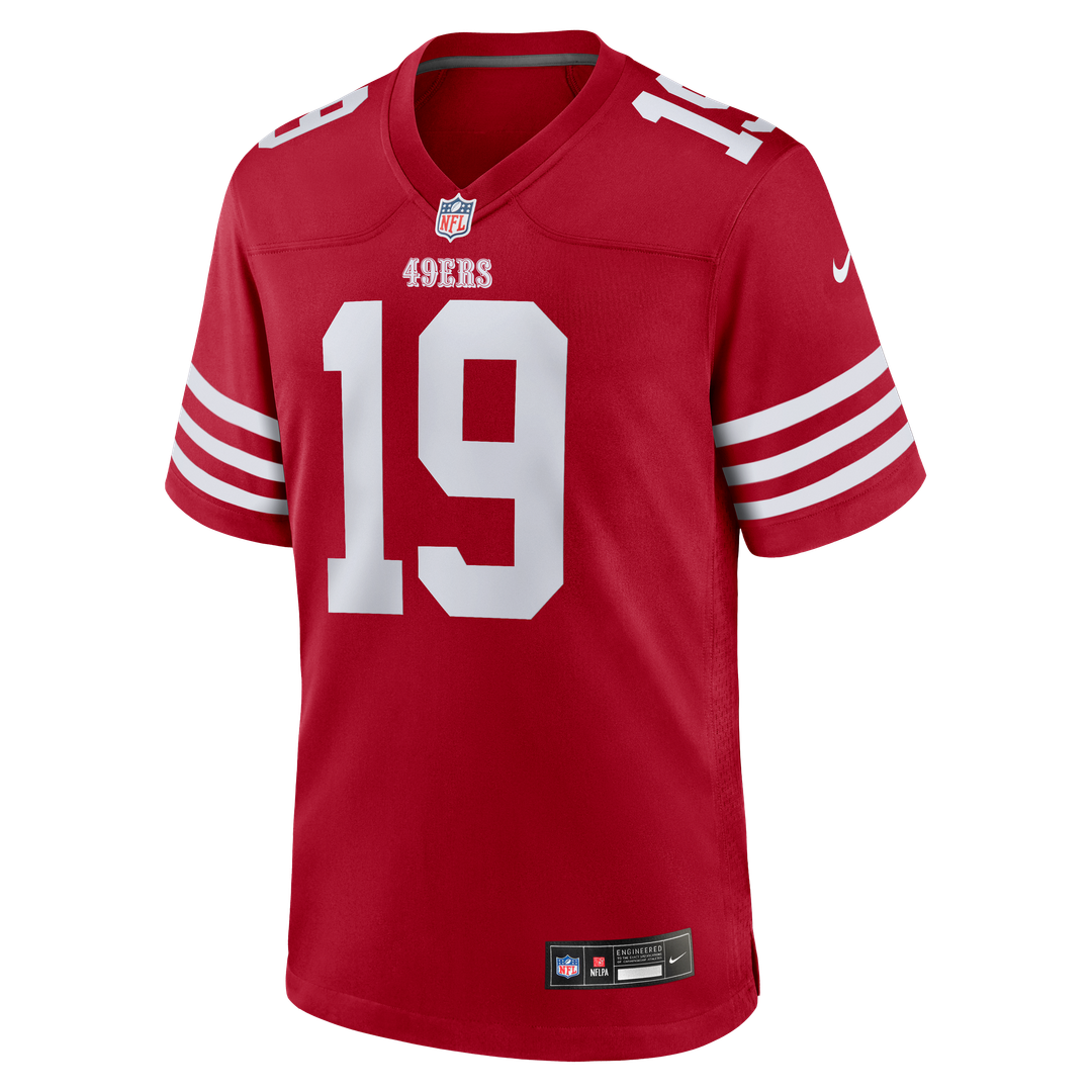 Trent Taylor San Francisco 49ers Scarlet Team Game Jersey