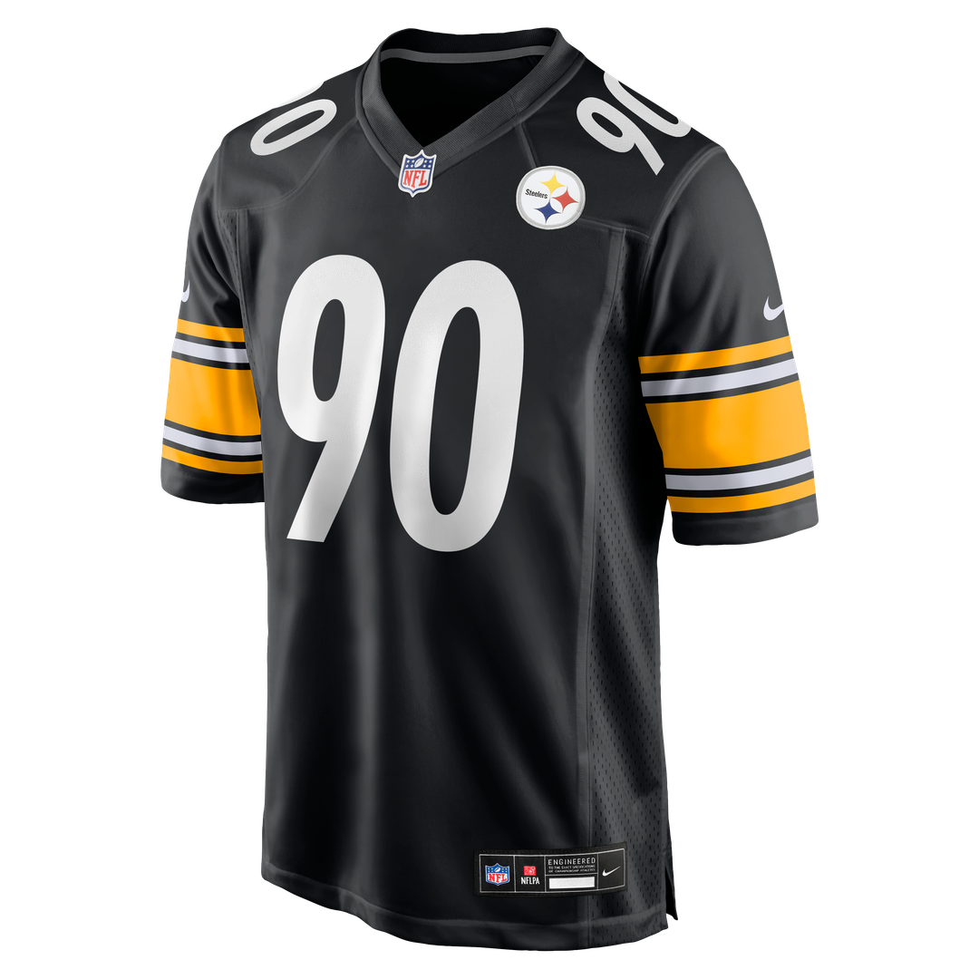 T.J. Watt Pittsburgh Steelers Black Game Jersey