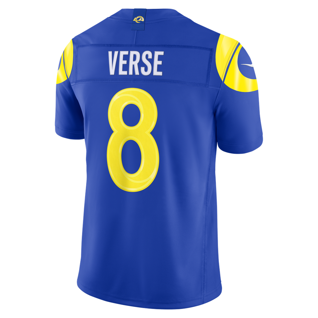 Jared Verse Los Angeles Rams White Vapor F.U.S.E. Stitched Limited Jersey