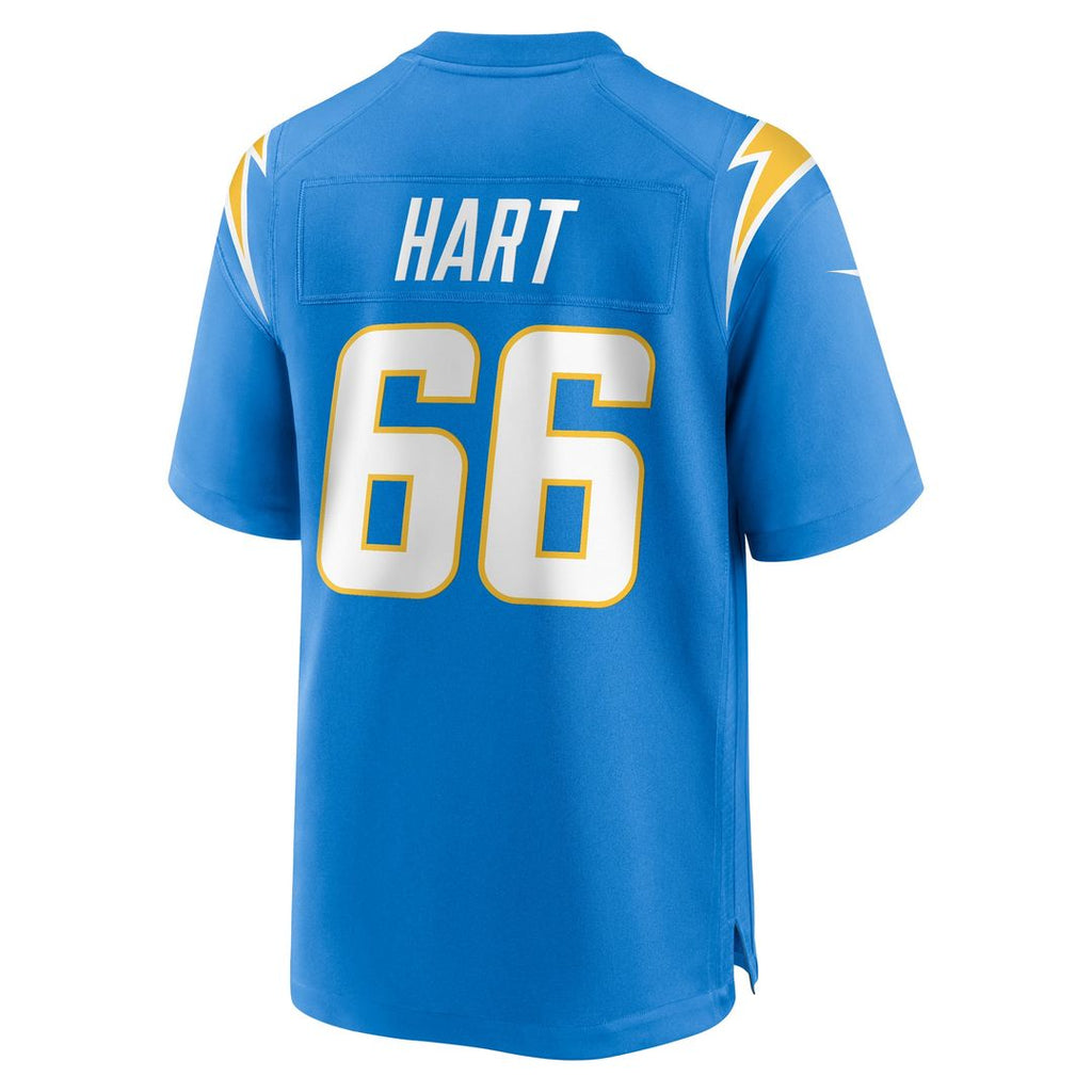 Bobby Hart Los Angeles Chargers Powder Blue Team Game Jersey