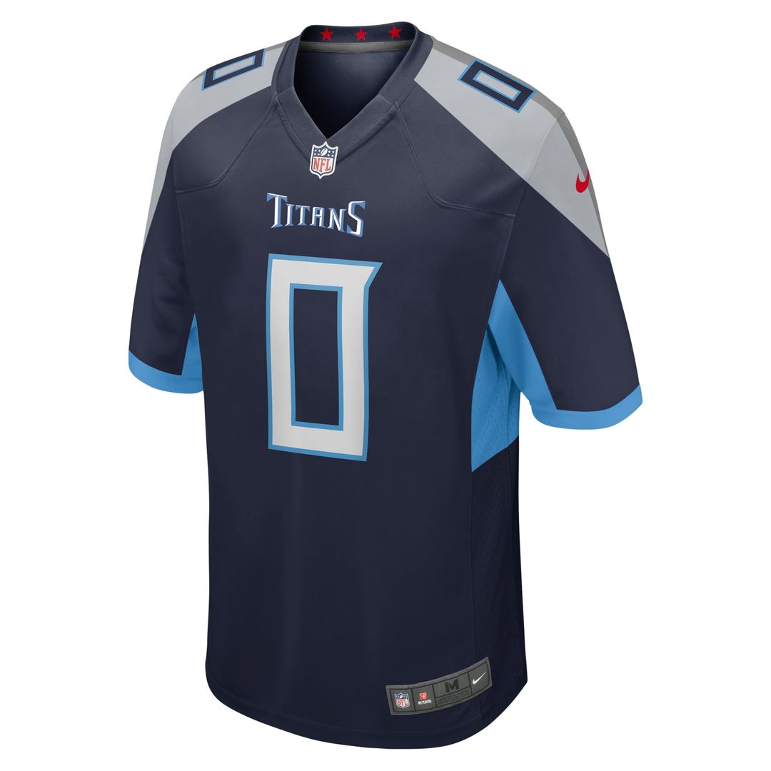 Calvin Ridley Tennessee Titans Navy Game Player Jersey