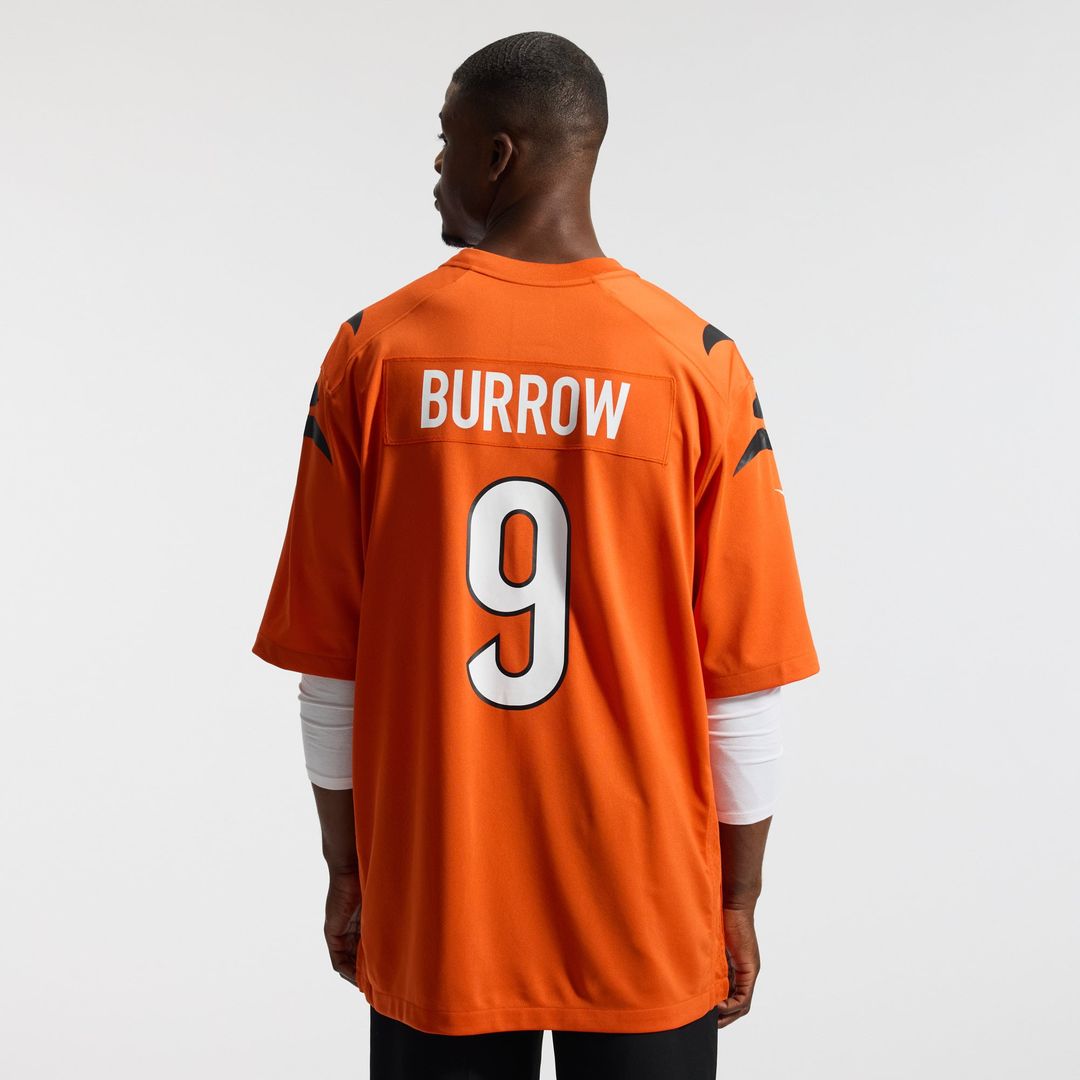 Joe Burrow Cincinnati Bengals White Game Jersey