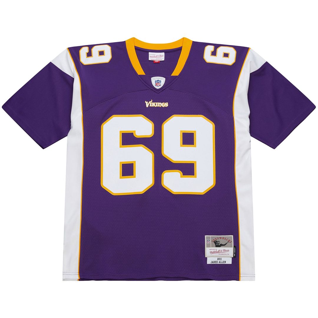 Jared Allen Minnesota Vikings Purple 2011 Legacy Replica Jersey