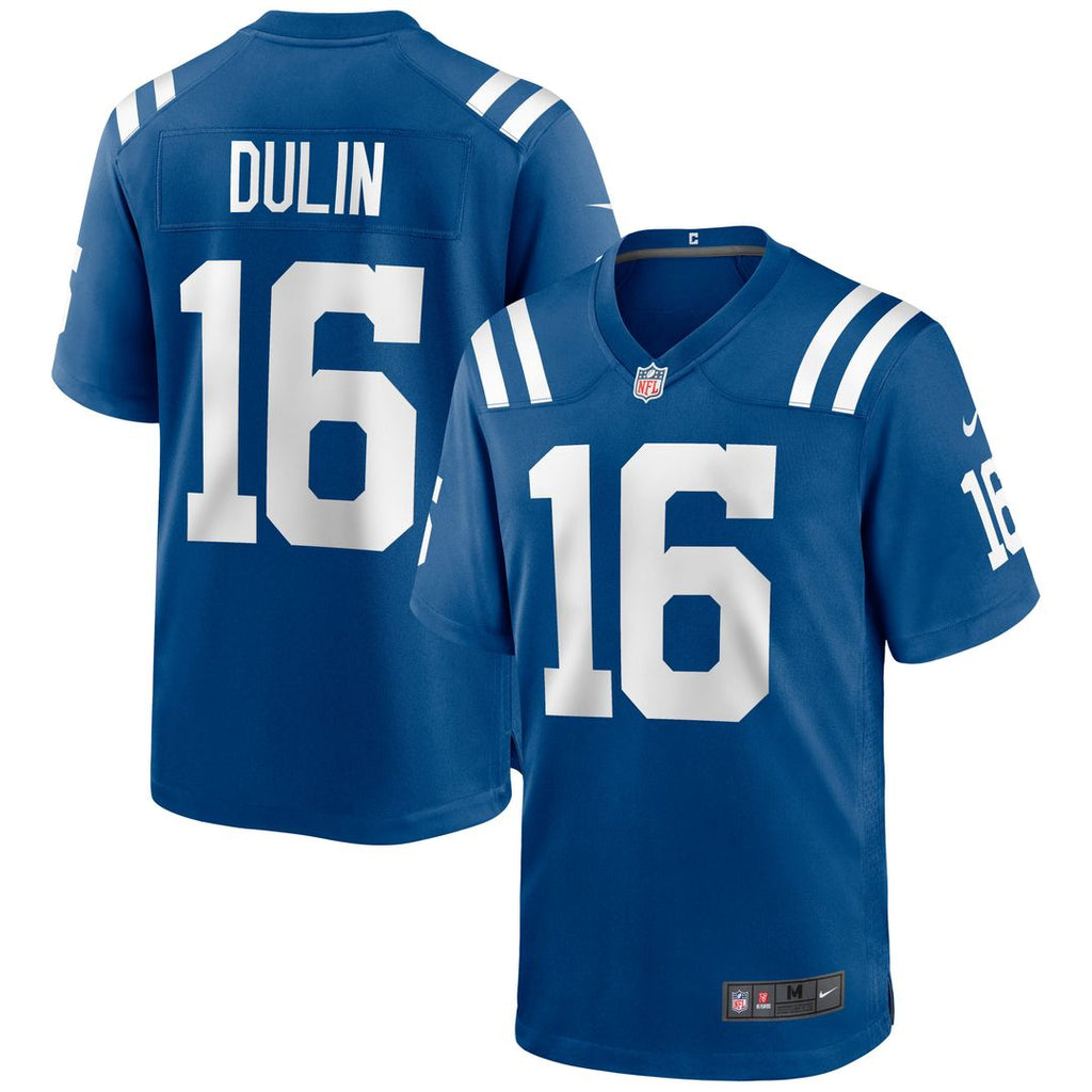 Ashton Dulin Indianapolis Colts Royal Game Jersey