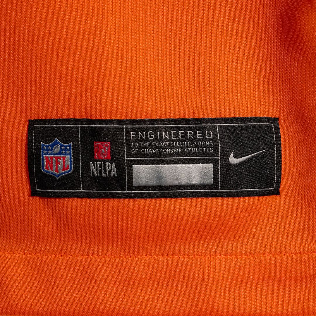 Denver Broncos Number 1 Groom Orange Game Jersey