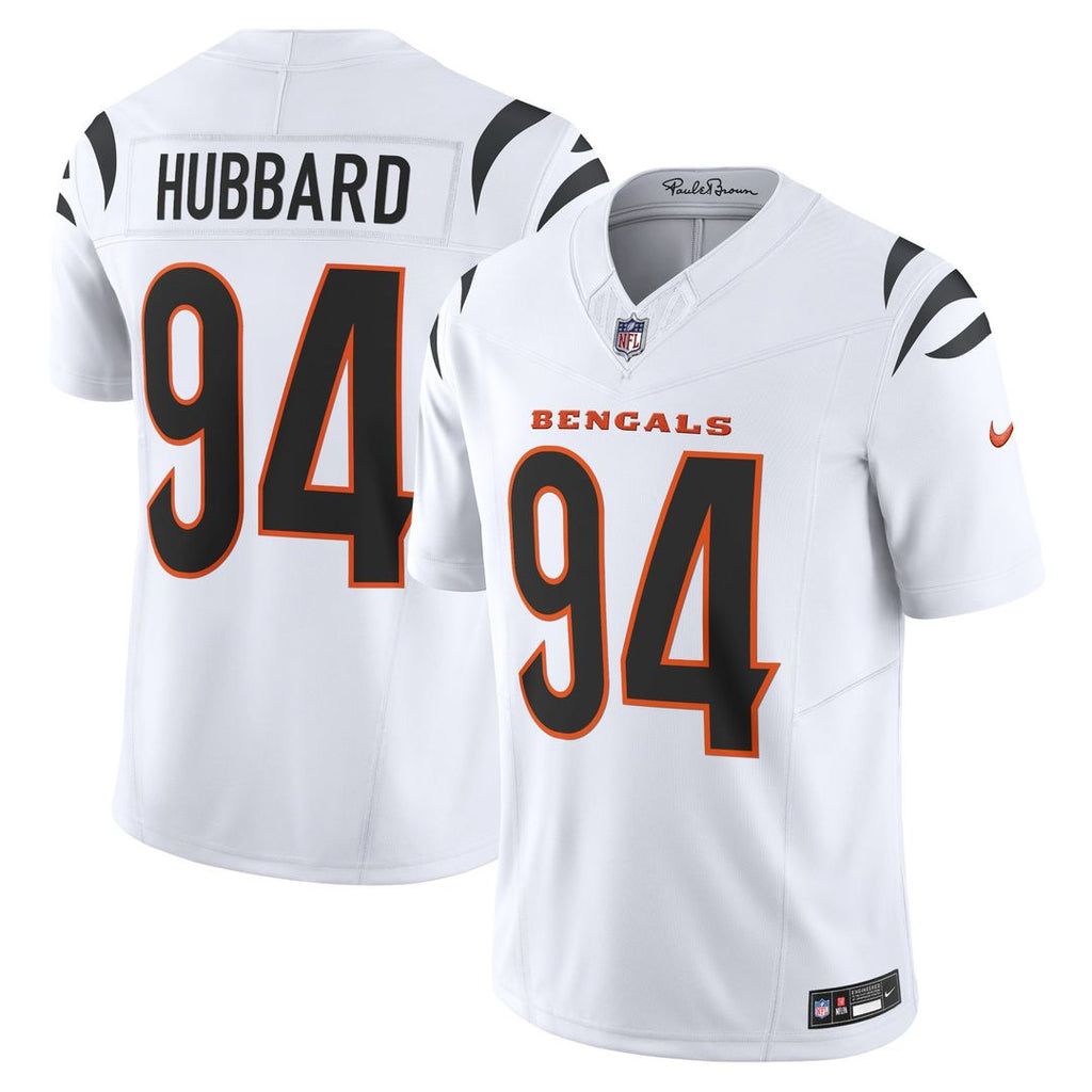 Sam Hubbard Cincinnati Bengals White Vapor F.U.S.E. Limited Jersey