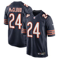 Nick McCloud Chicago Bears Navy Team Game Jersey