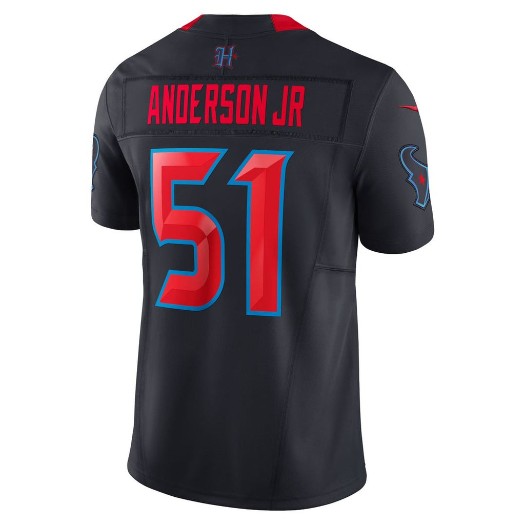 Will Anderson Jr. Houston Texans Navy 2nd Alternate Vapor F.U.S.E. Limited Jersey