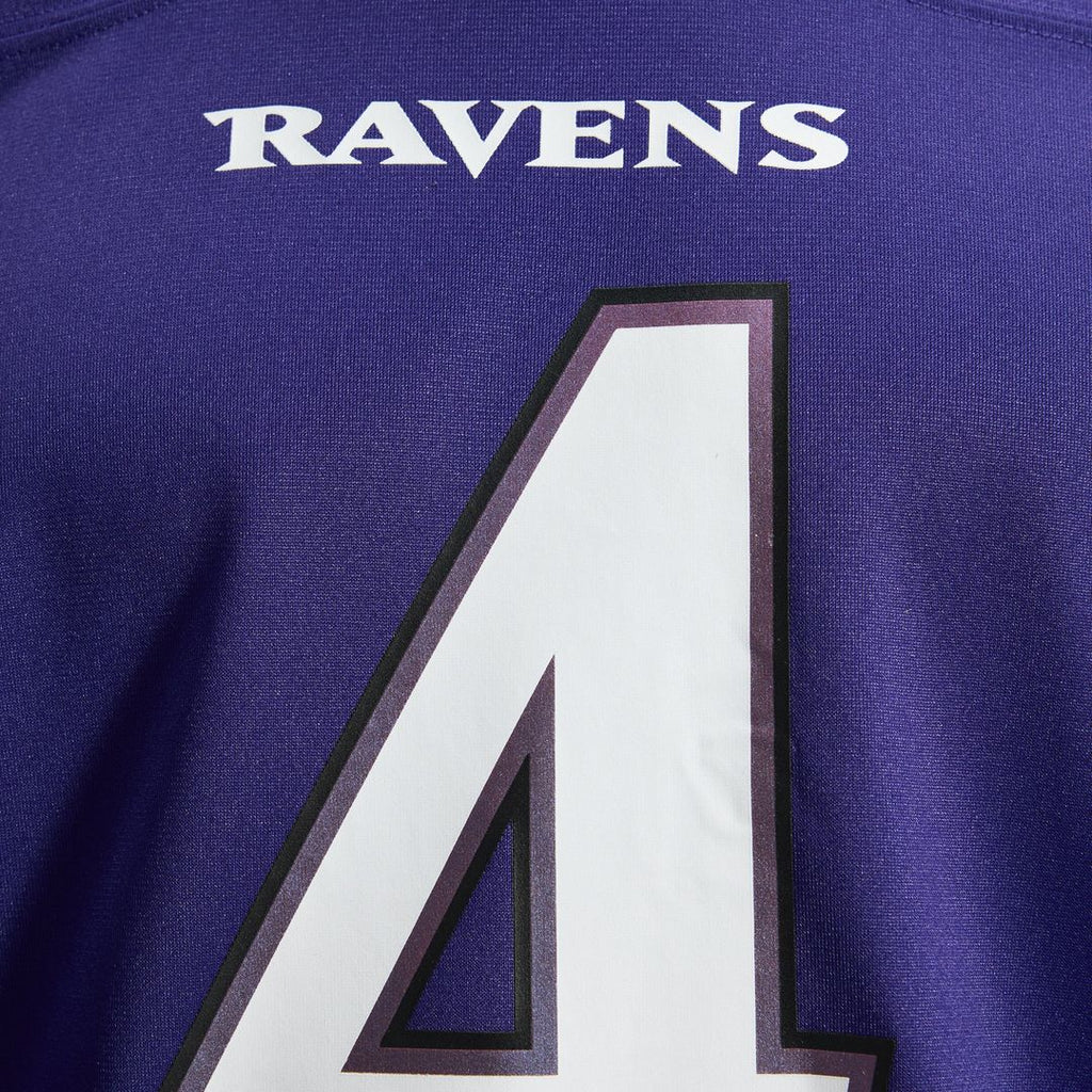 Zay Flowers Baltimore Ravens Purple Team Game Jersey