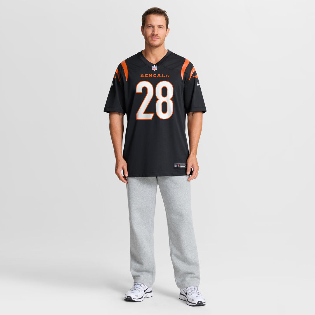 Josh Newton Cincinnati Bengals Black Game Jersey
