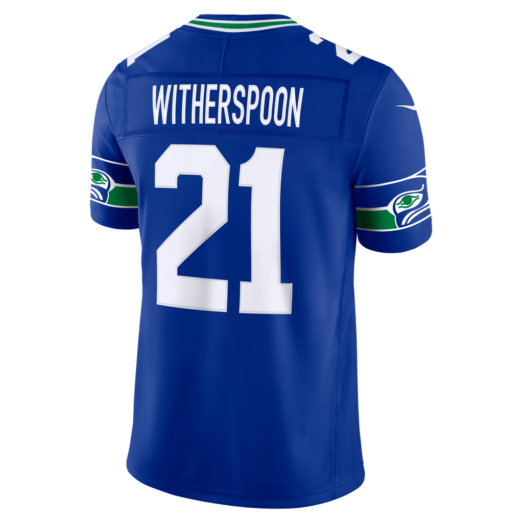 Devon Witherspoon Seattle Seahawks Royal Alternate Vapor F.U.S.E. Stitched Limited Jersey