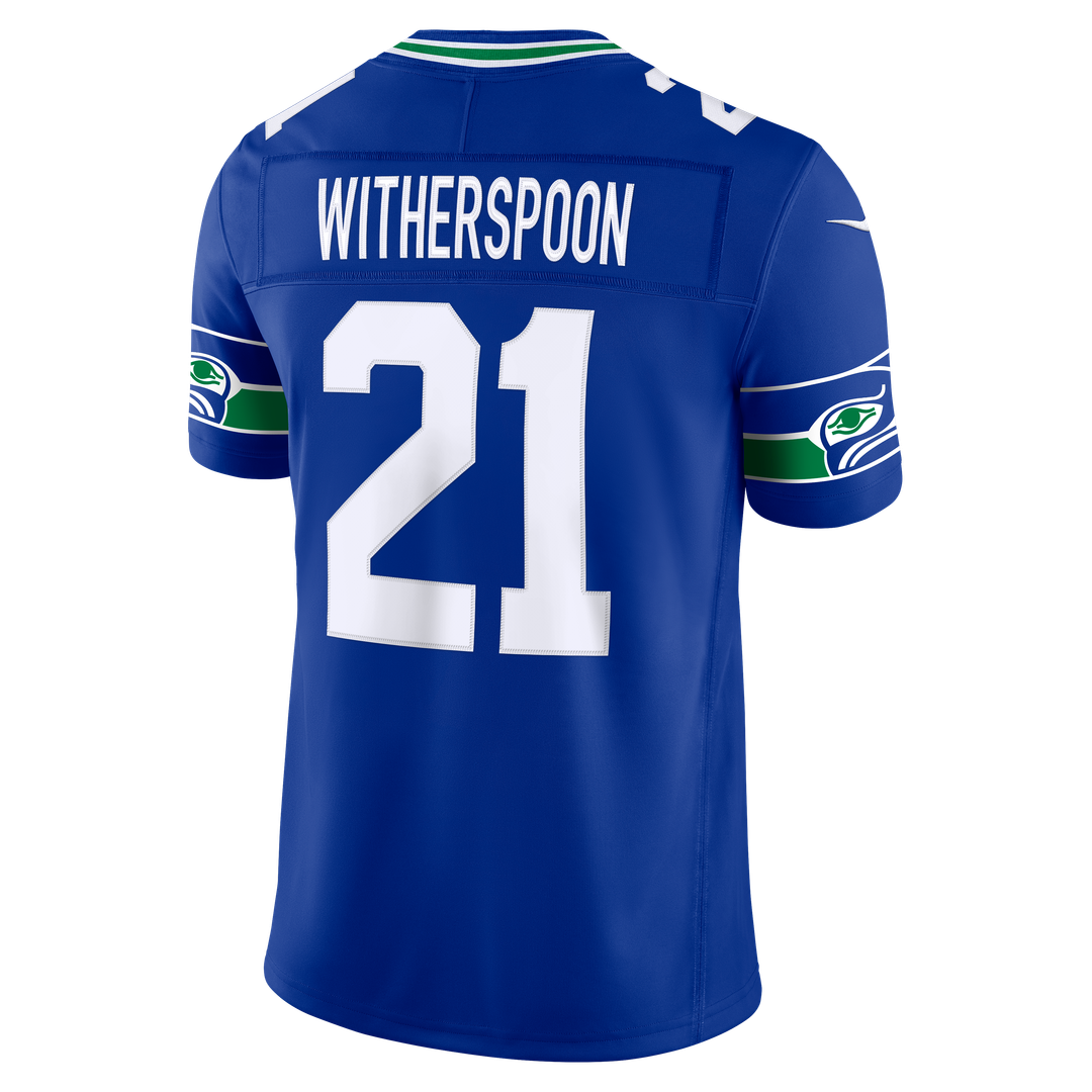 Devon Witherspoon Seattle Seahawks Royal Alternate Vapor F.U.S.E. Stitched Limited Jersey