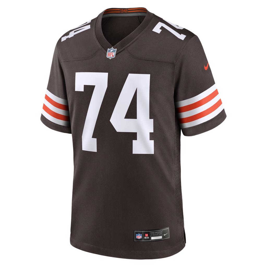Elgton Jenkins Cleveland Browns Brown Team Game Jersey