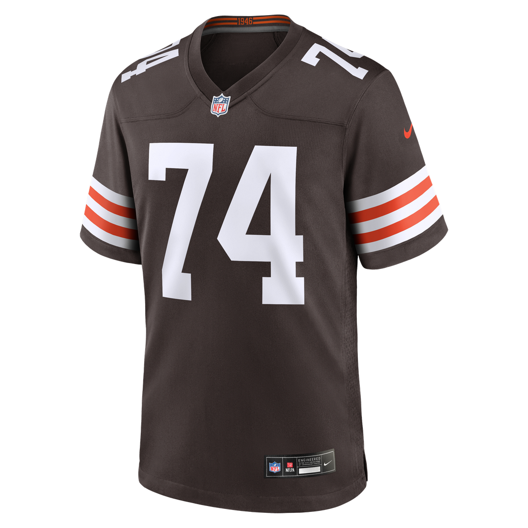 Elgton Jenkins Cleveland Browns Brown Team Game Jersey
