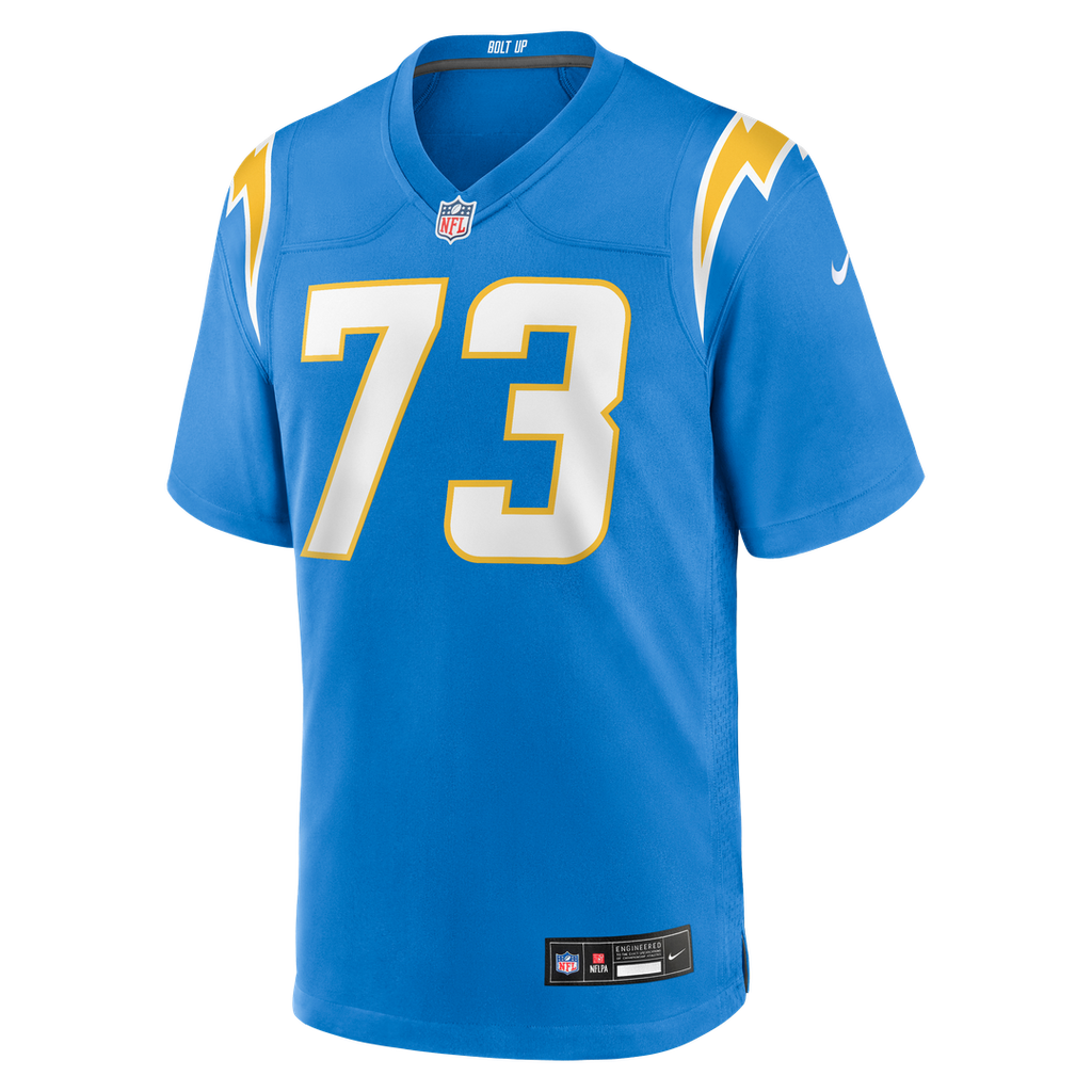 Alex Harkey Los Angeles Chargers Powder Blue Team Game Jersey