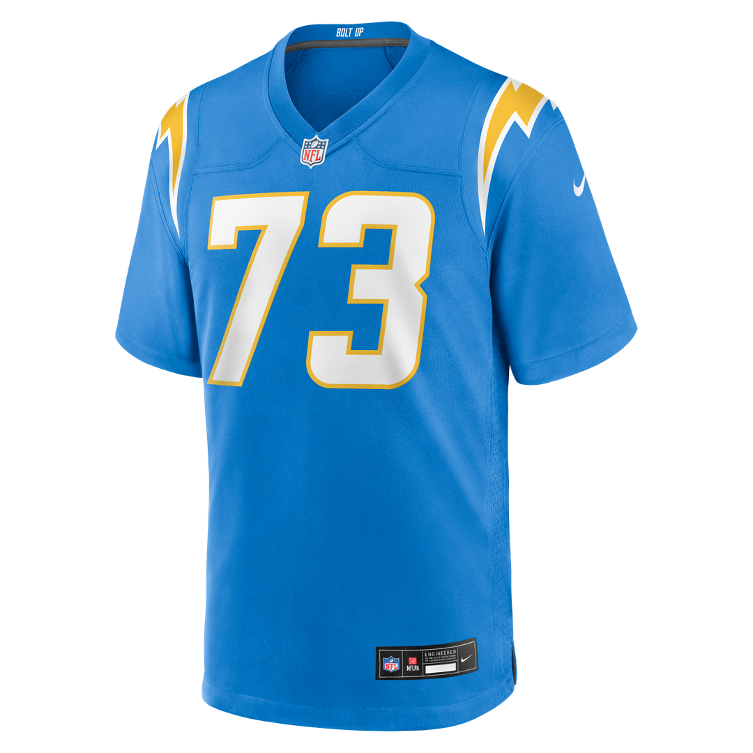 Alex Harkey Los Angeles Chargers Powder Blue Team Game Jersey