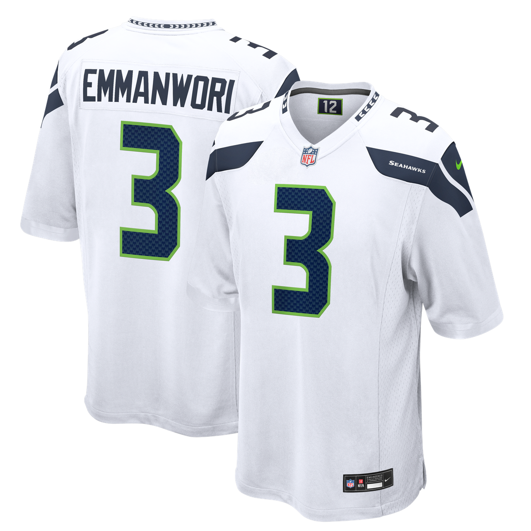 Nick Emmanwori Seattle Seahawks Royal Alternate Game Player Jersey