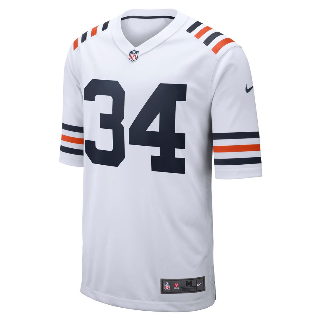 Walter Payton Chicago Bears White Retired Player Alternate Game Jersey