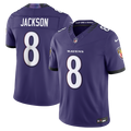 Lamar Jackson Baltimore Ravens Purple Team Vapor F.U.S.E. Stitched Limited Jersey